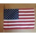 12" x 18" USA flags with wooden pole